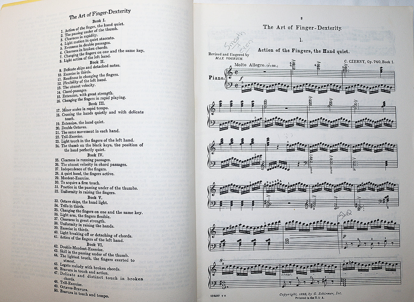 Czerny: The Art of Finger Dexterity for the Piano, Op. 740