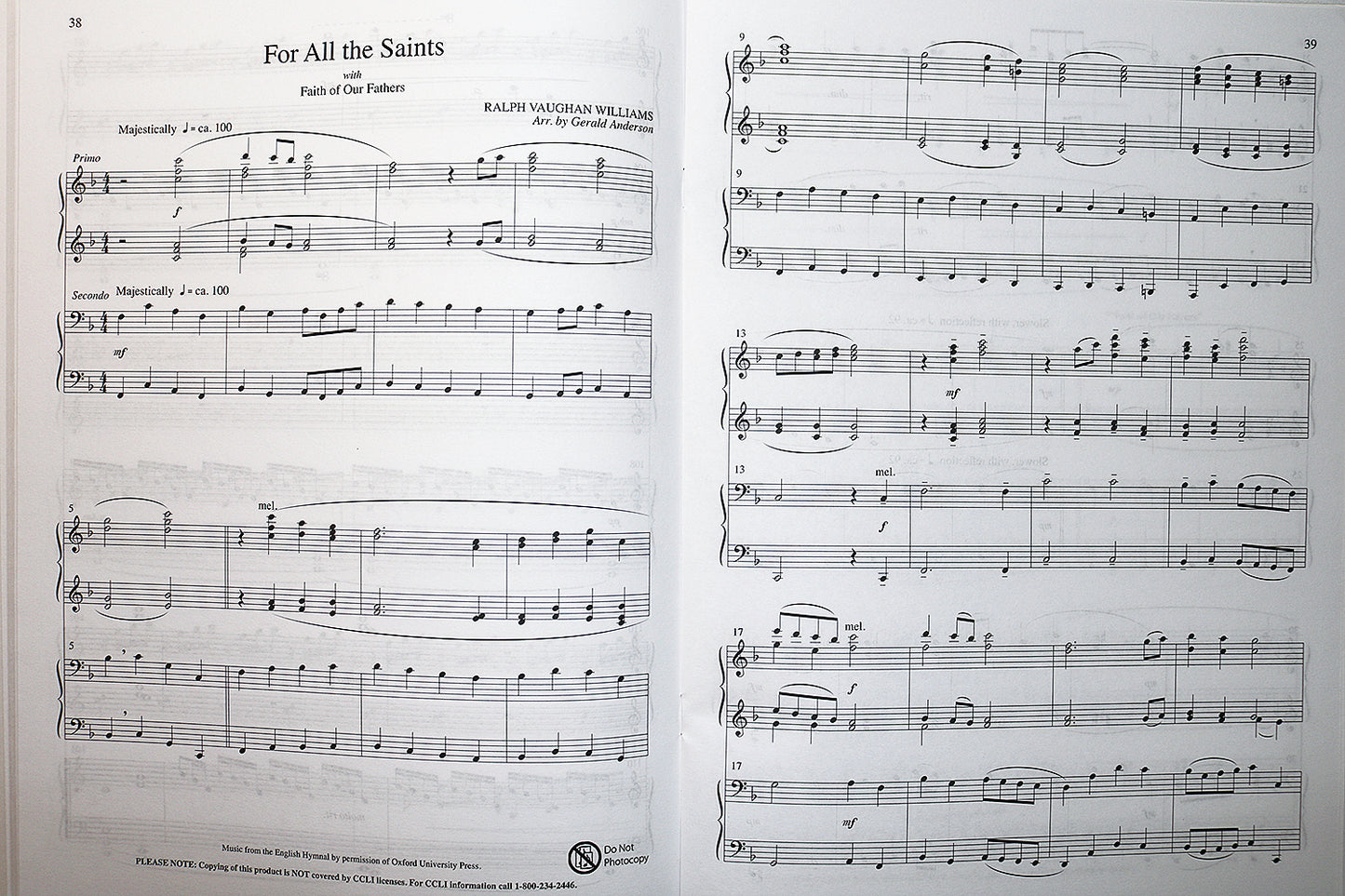 Piano Praise for 2: Duets for 4 Hands, 1 Piano