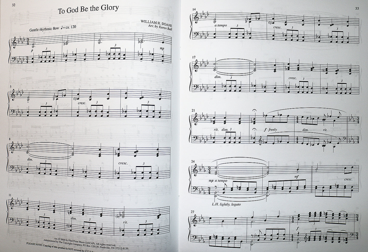 Fount of Every Blessing (Piano Solo)