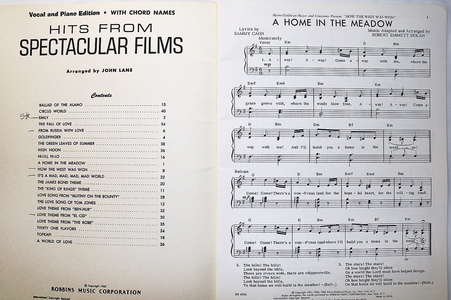 Hits from Spectacular Films