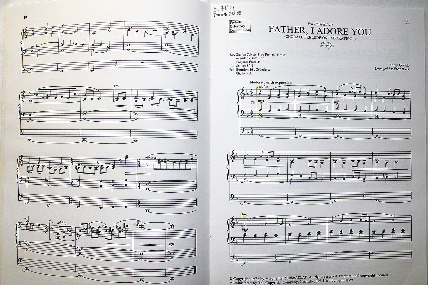 Organ Praise & Worship: Preludes, Offertories, and Postludes