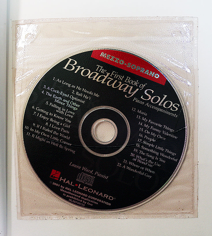 The First Book of Broadway Solos – Mezzo-Soprano (CD included)