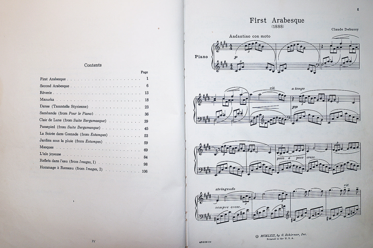 Debussy: Selected Works for the Piano