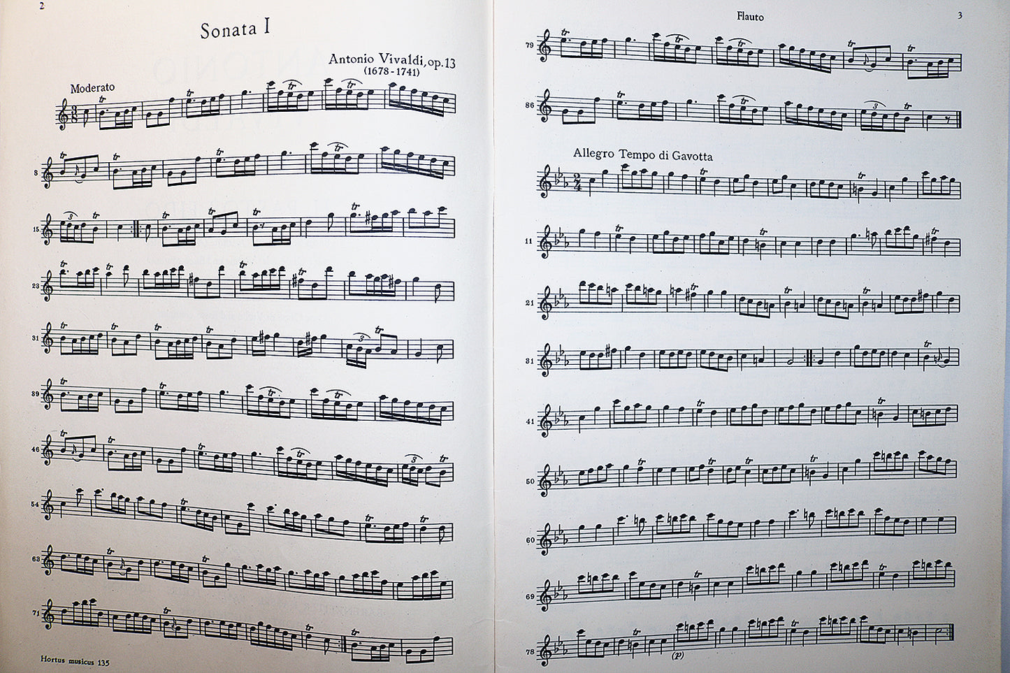 Vivaldi: Il Pastor Fido – Six Sonatas for Flute and Basso Continuo