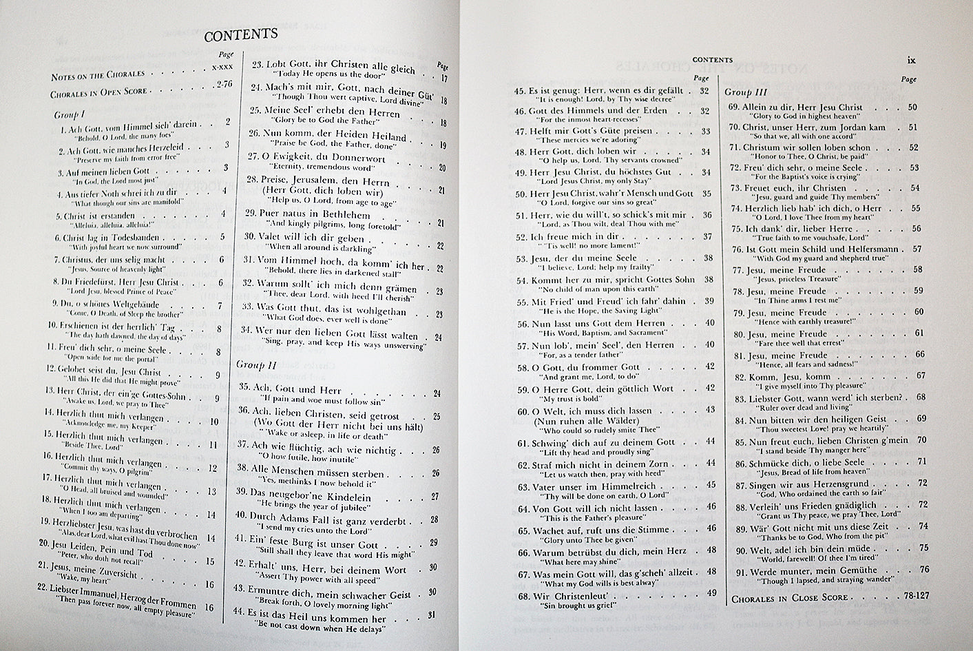 Bach: Chorales 1-91 (Vocal Score)