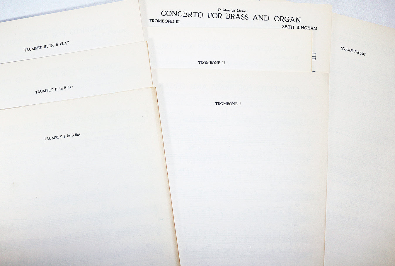 Bingham: Concerto for Brass and Organ