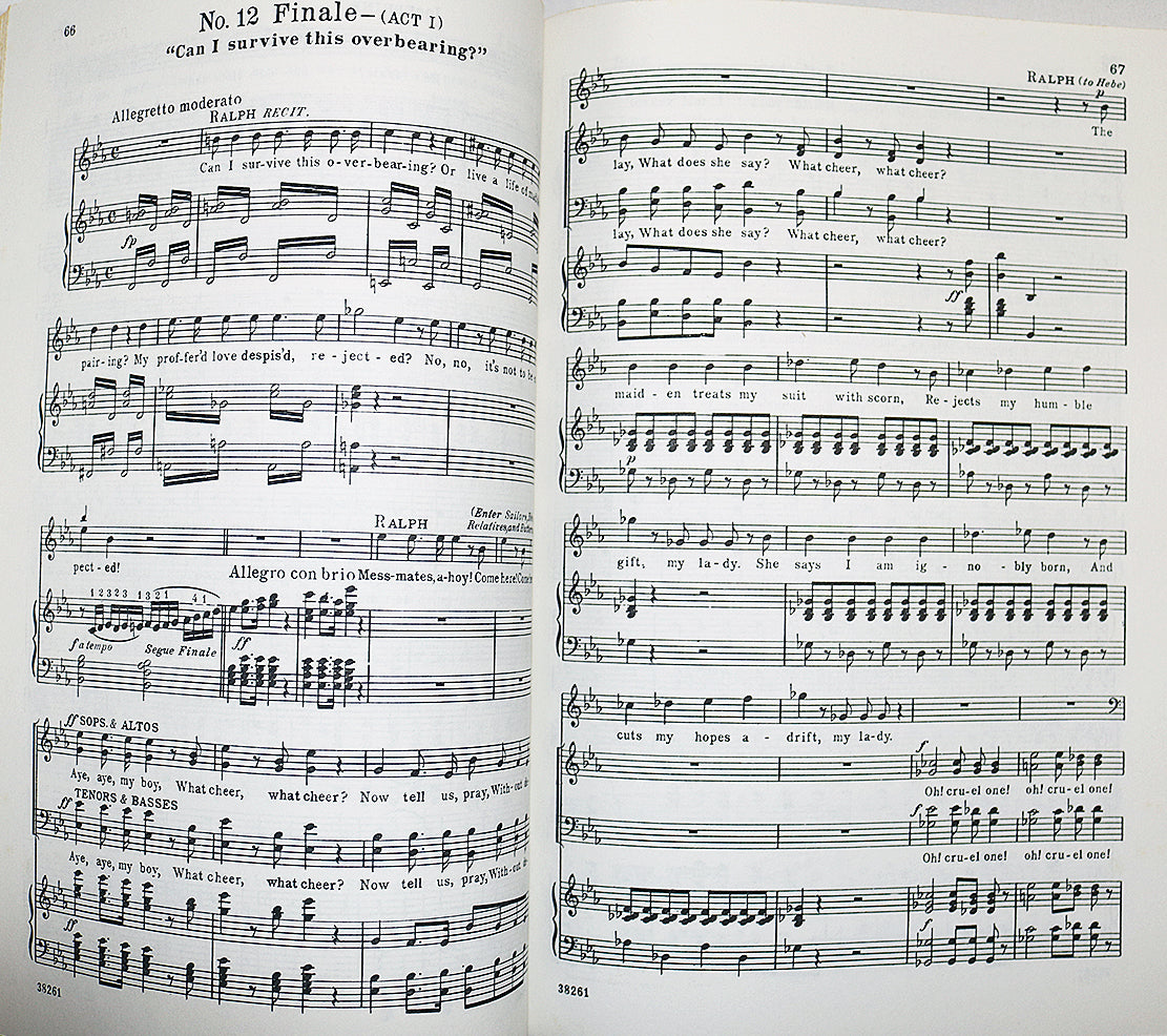 Gilbert & Sullivan: HMS Pinafore - Opera (Vocal Score)