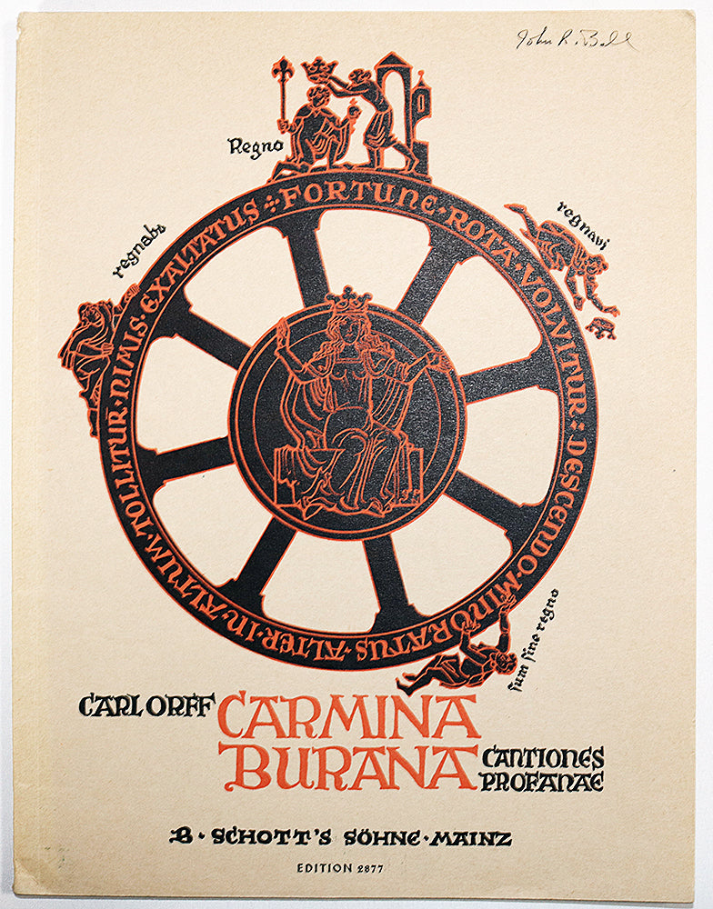 Orff: Carmina Burana (Vocal Score)