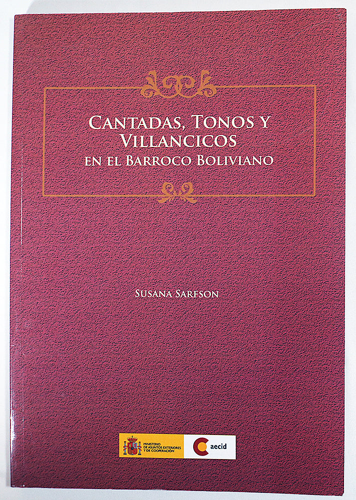 Sarfson: Cantadas, Tonos y Villancicos (Vocal Score)