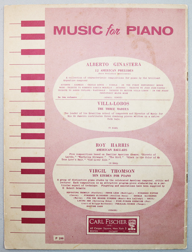 Dello Joio: Piano Sonata No.3