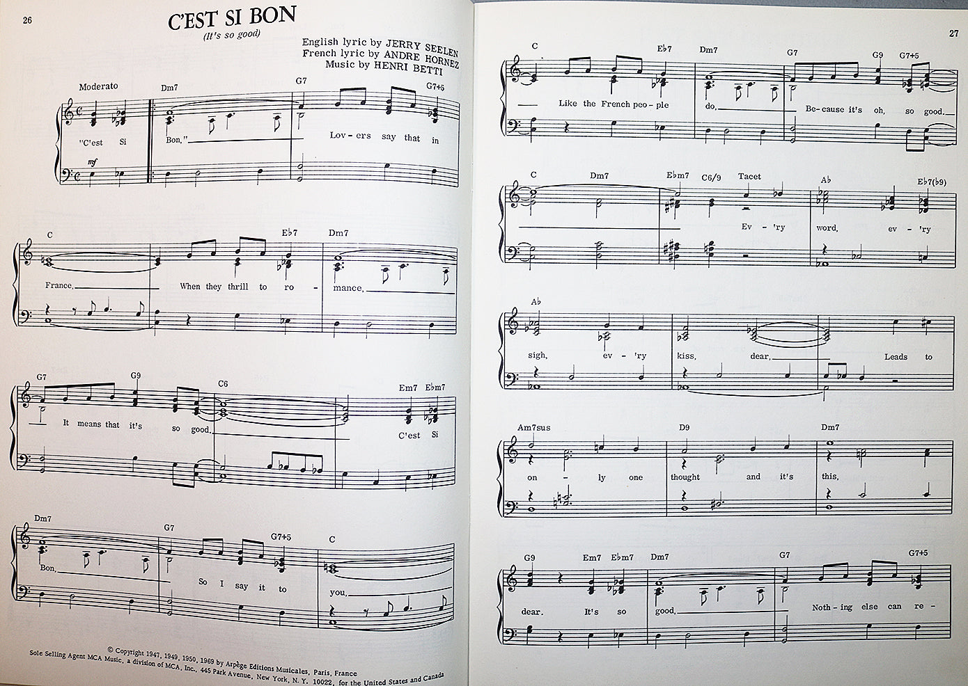 I Wish You Love, and Other French Delights! (Easy Piano)