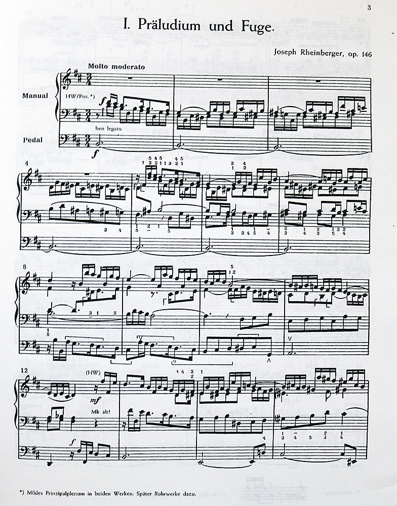 Rheinberger: Sonata No. 10, Opus 146