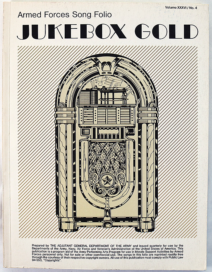 Jukebox Gold: Armed Forces Song Folio