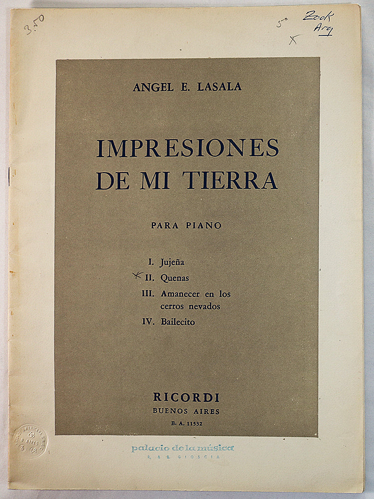 Lasala: Impresiones de mi Tierra
