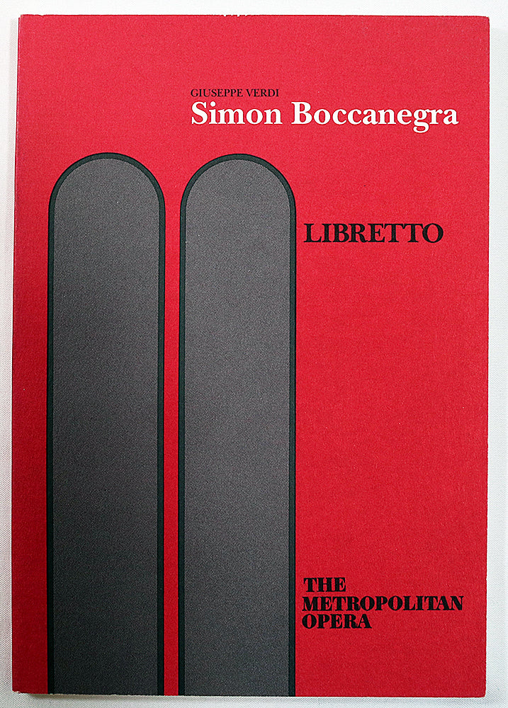 Simon Boccanegra: Libretto