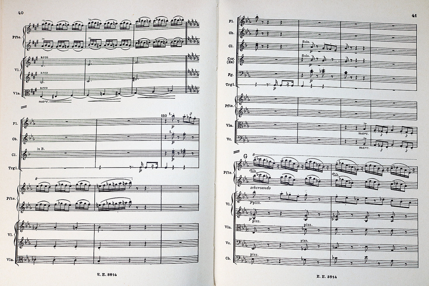 Liszt: Piano Concerto No. 1 in E-Flat Major (Miniature Study Score)