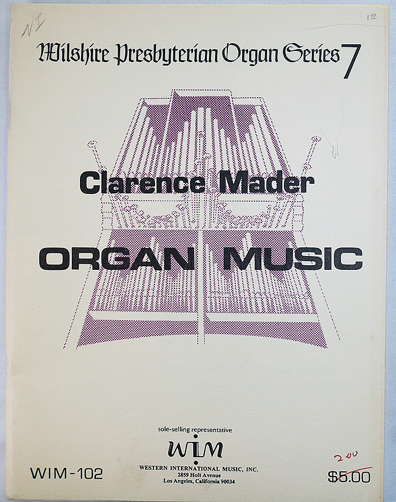 Mader: Organ Music