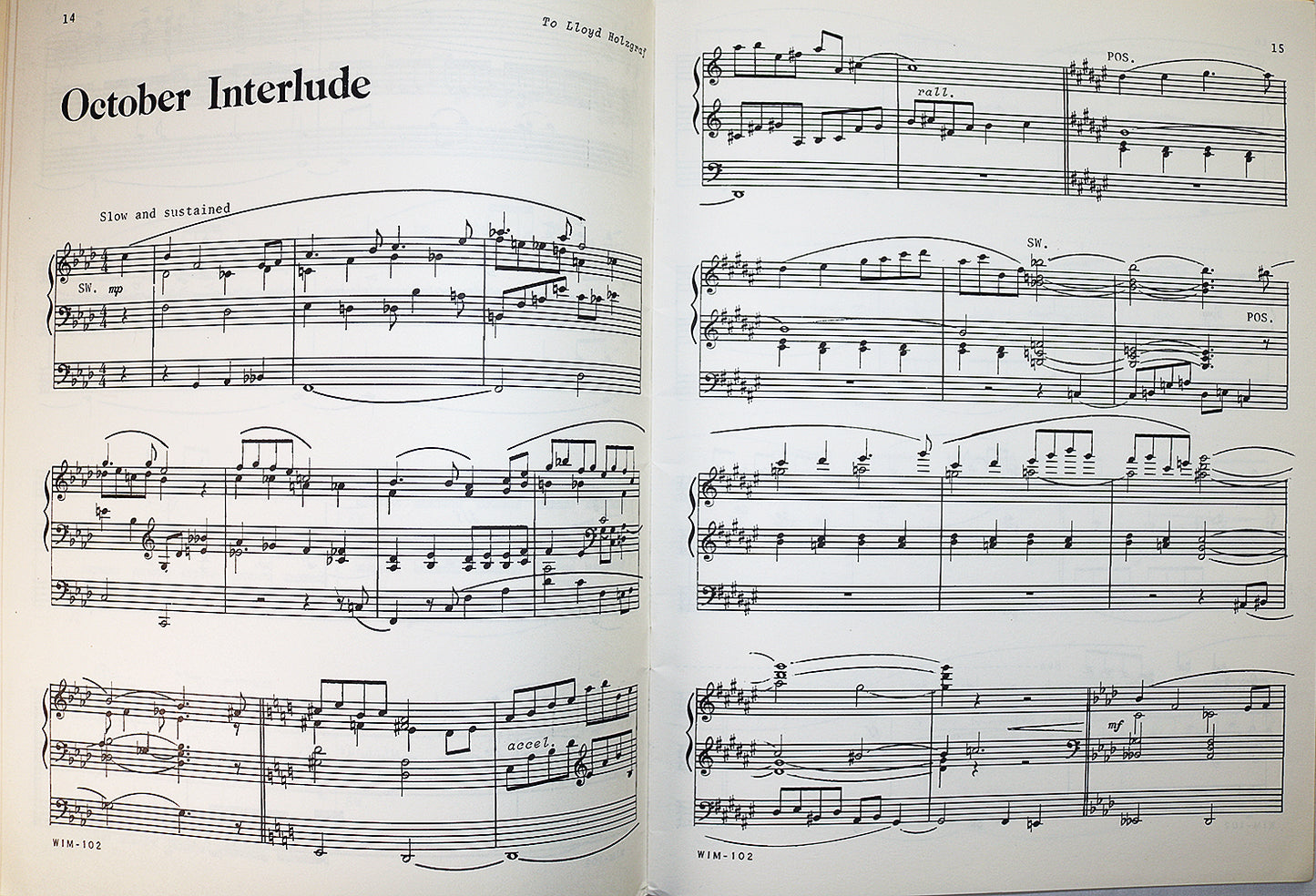 Mader: Organ Music