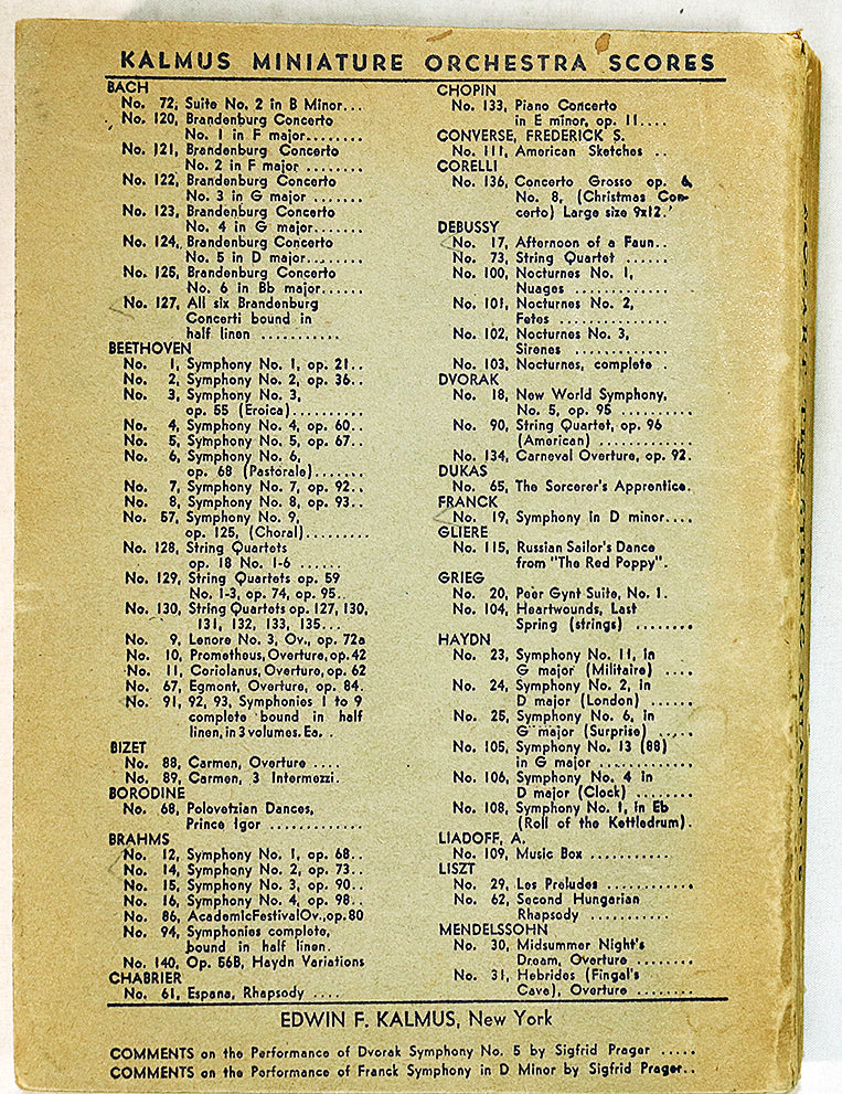 Mozart: Ten String Quartets K. 387 to K. 590 (Miniature Study Score)