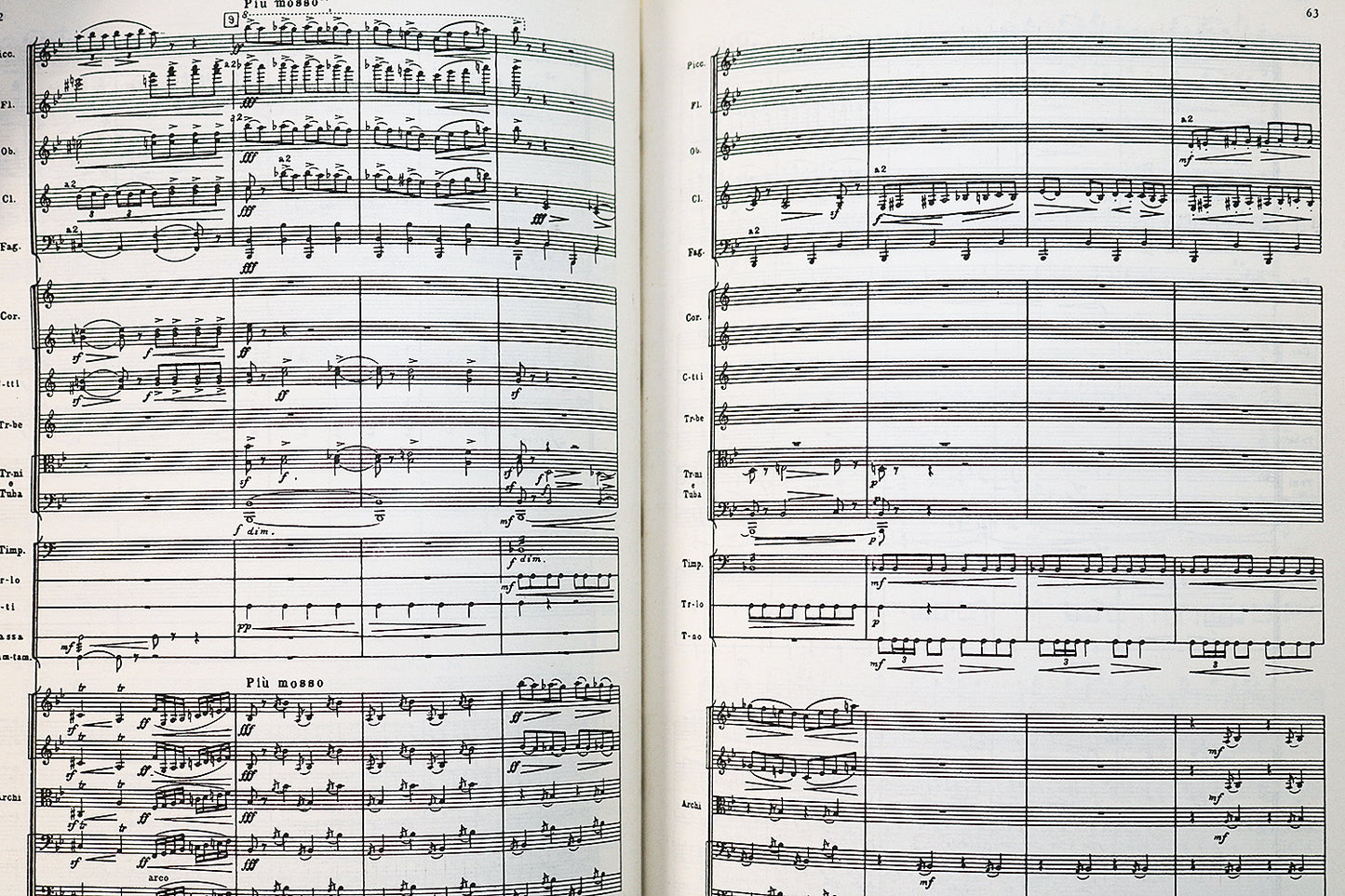 Mussorgsky: Night on Bare Mountain (Miniature Study Score)