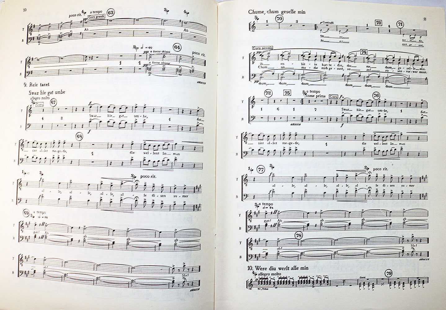 Orff: Carmina Burana (Male Voices)