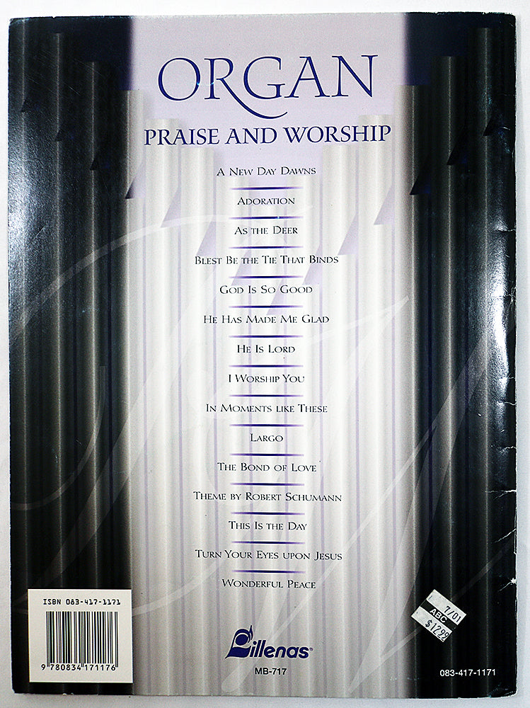 Organ Praise and Worship: Contemporary Arrangements