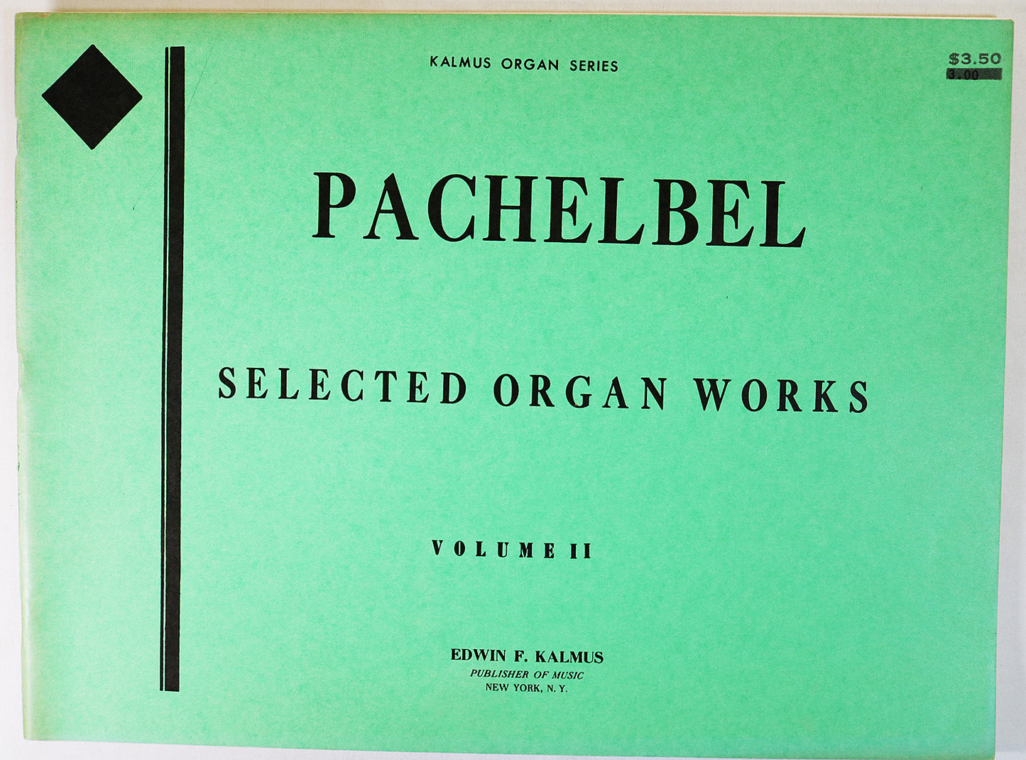 Pachelbel: Selected Organ Works, Volume II