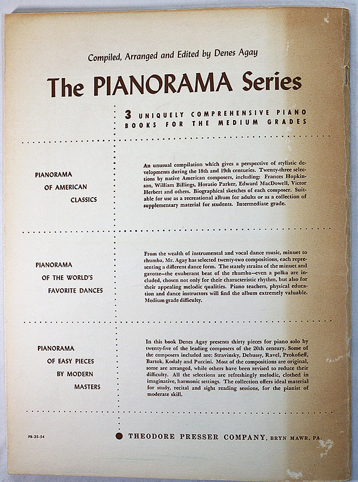 Pianorama of American Classics