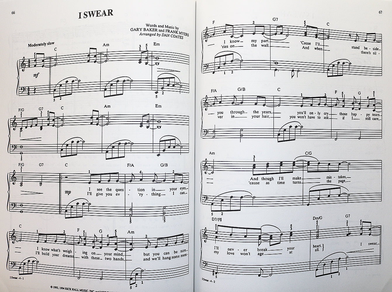 Popular Love Songs & Wedding Music (Easy Piano)