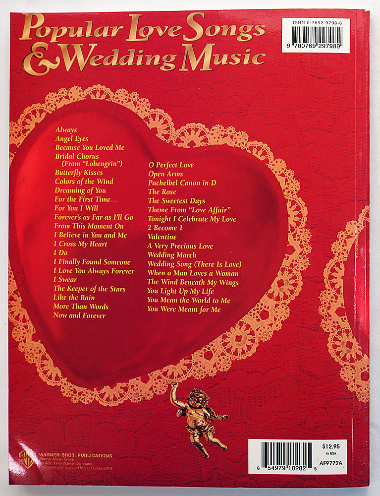 Popular Love Songs & Wedding Music (Easy Piano)