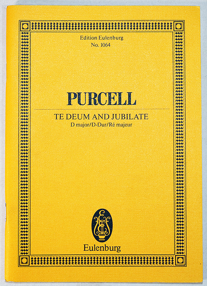Purcell: Te Deum and Jubilate (Miniature Study Score)