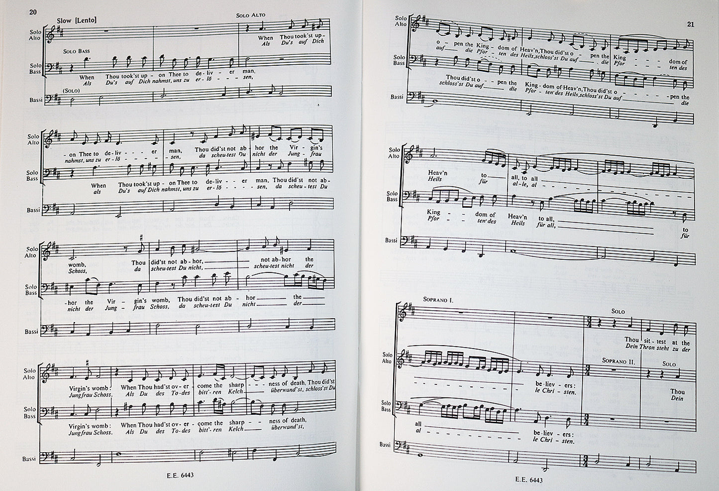 Purcell: Te Deum and Jubilate (Miniature Study Score)