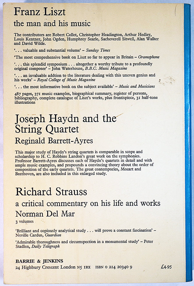 Robert Schumann: The Man & His Music