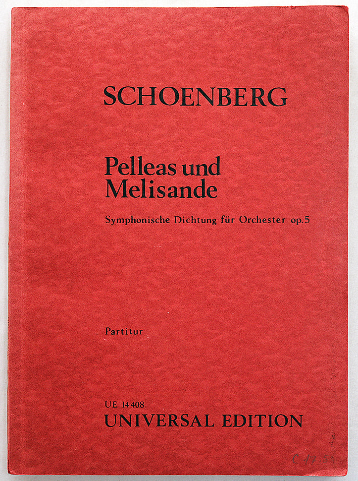 Schoenberg: Pelleas und Melisande (Miniature Study Score)