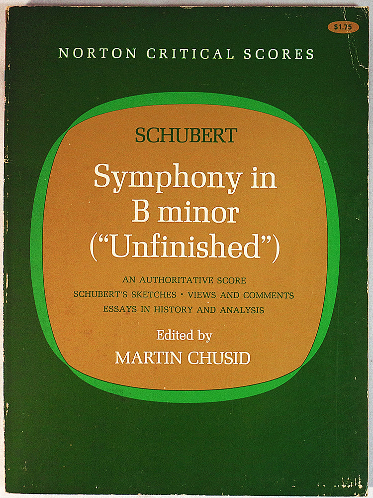Schubert: Symphony in B Minor "Unfinished" (Miniature Study Score)