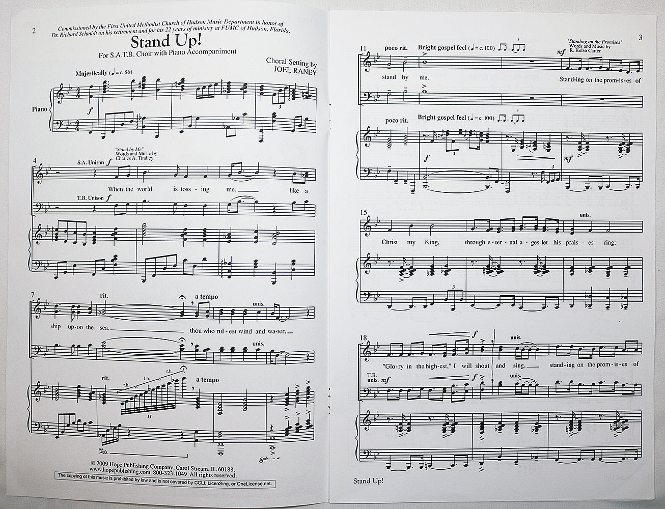 Stand Up! (Choral Octavo)