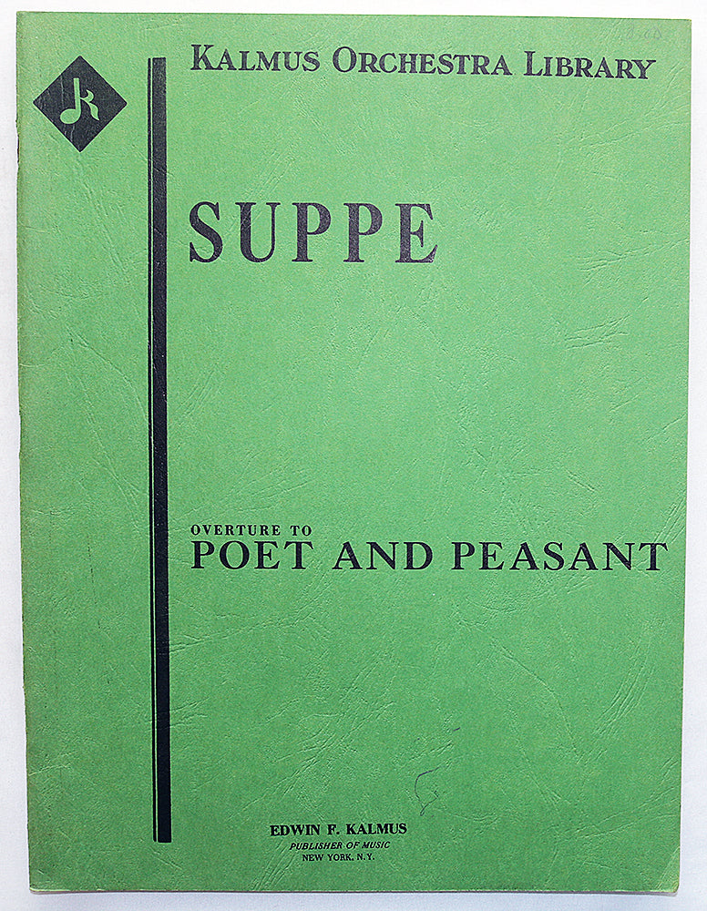 Suppe: Overture to Poet and Peasant (Full Score)