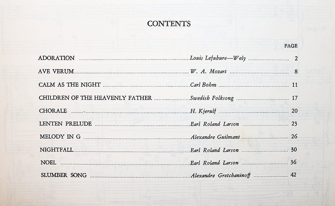 The Belwin Album of Organ and Piano Duets, Book 2