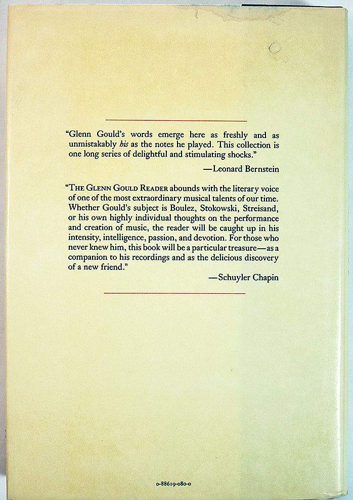 The Glenn Gould Reader