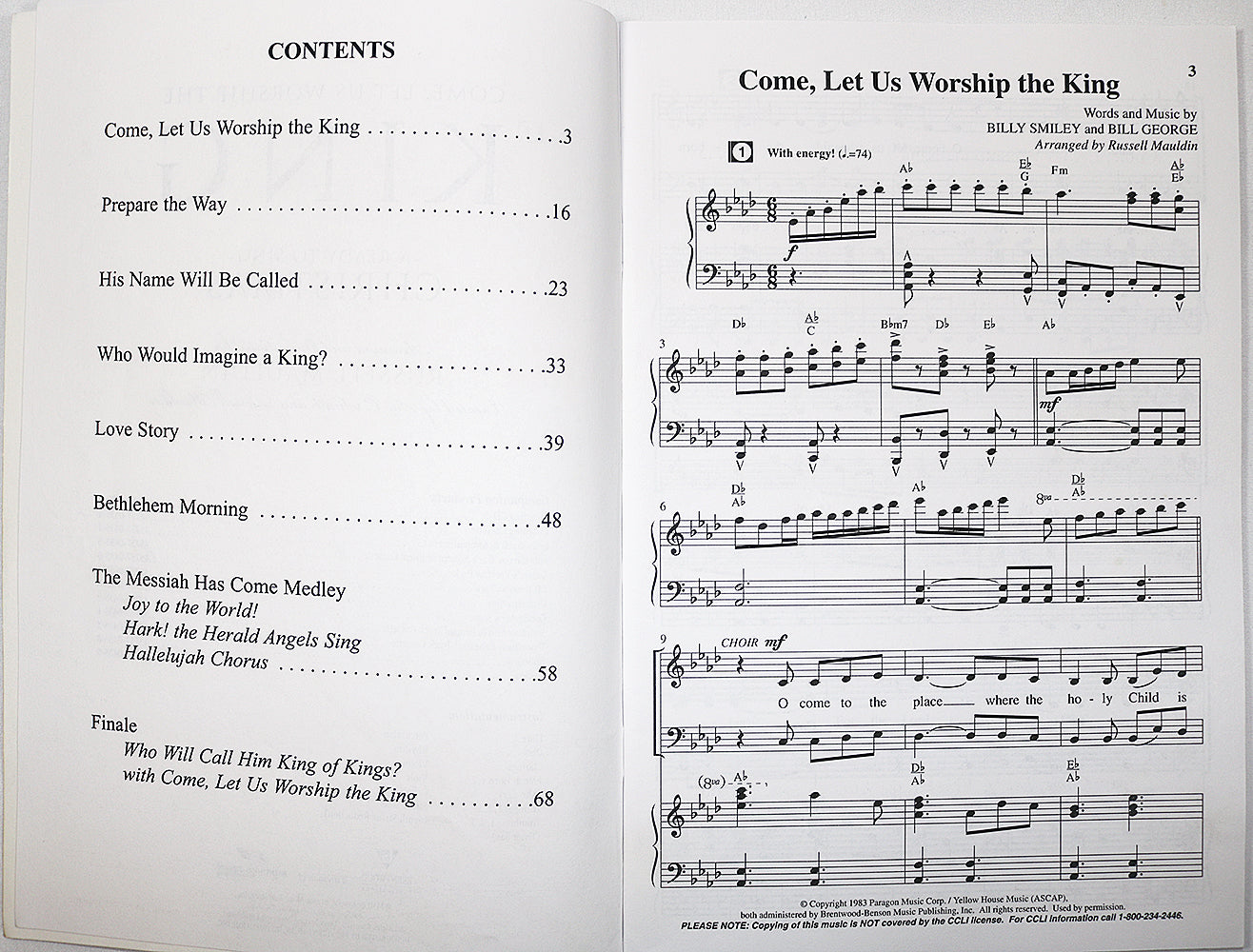 Come, Let Us Worship The King (Choral Cantata)