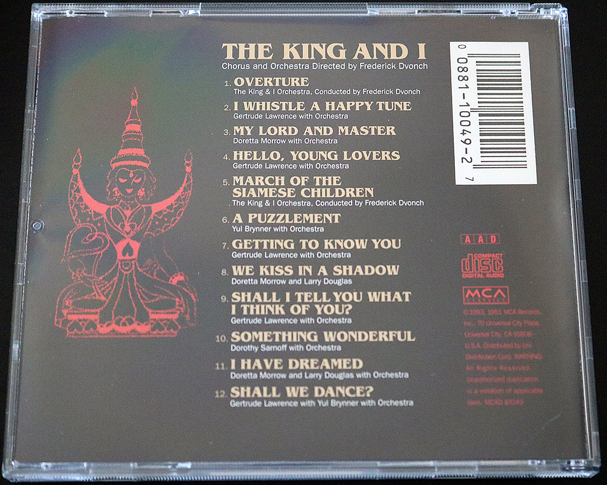 The King and I - Original Cast Album (CD)