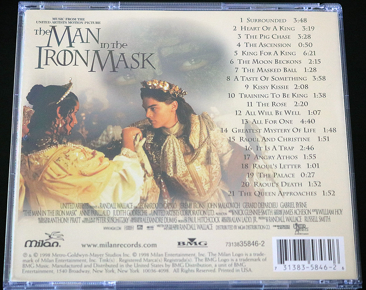 The Man in the Iron Mask (CD)