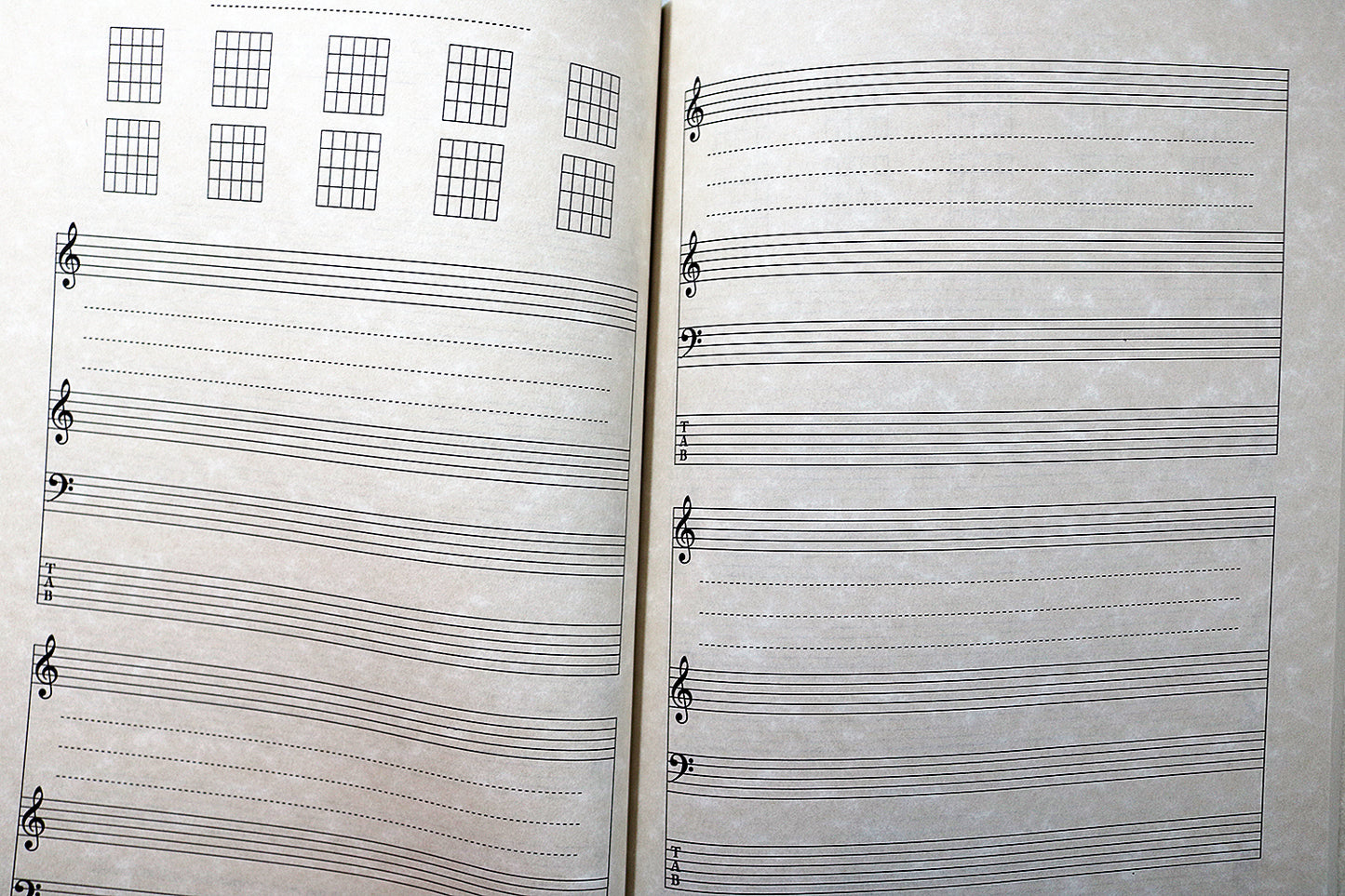 The Musician's Notebook: Manuscript Paper for Inspiration & Composition