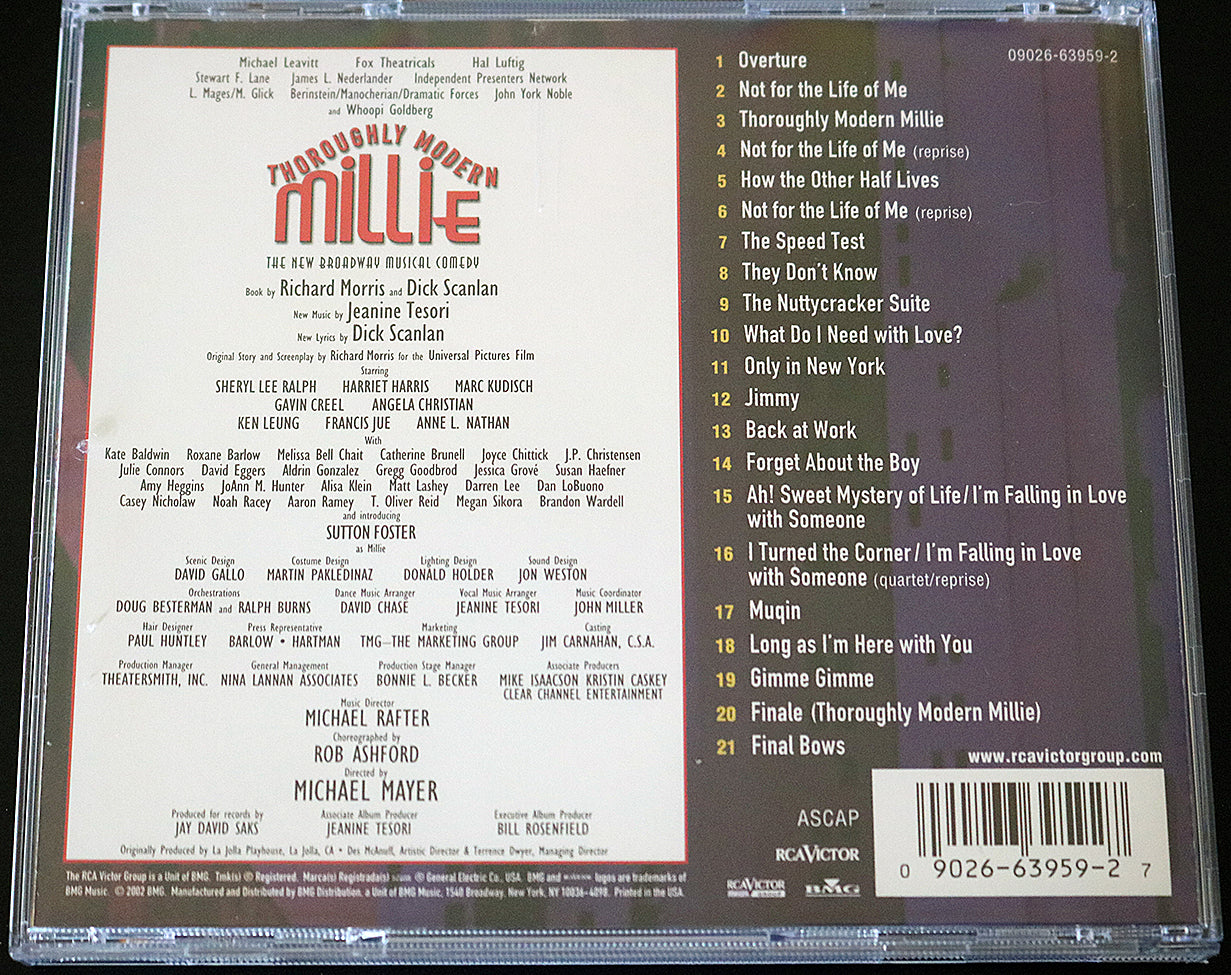 Thoroughly Modern Millie - Original Broadway Cast Recording (CD)