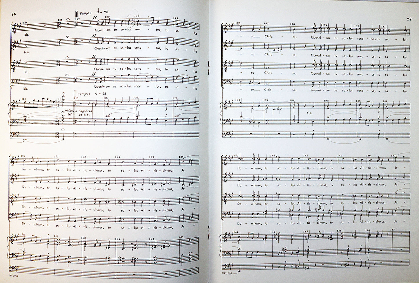 Vierne: Solemn Mass (Vocal Score)