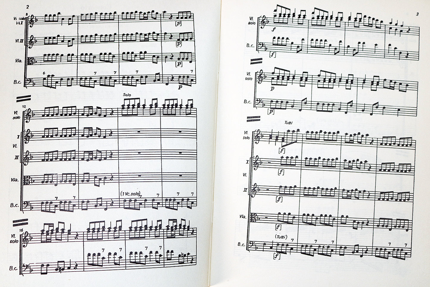 Vivaldi: The Autumn, Op. 8, No. 3 (Miniature Study Score)
