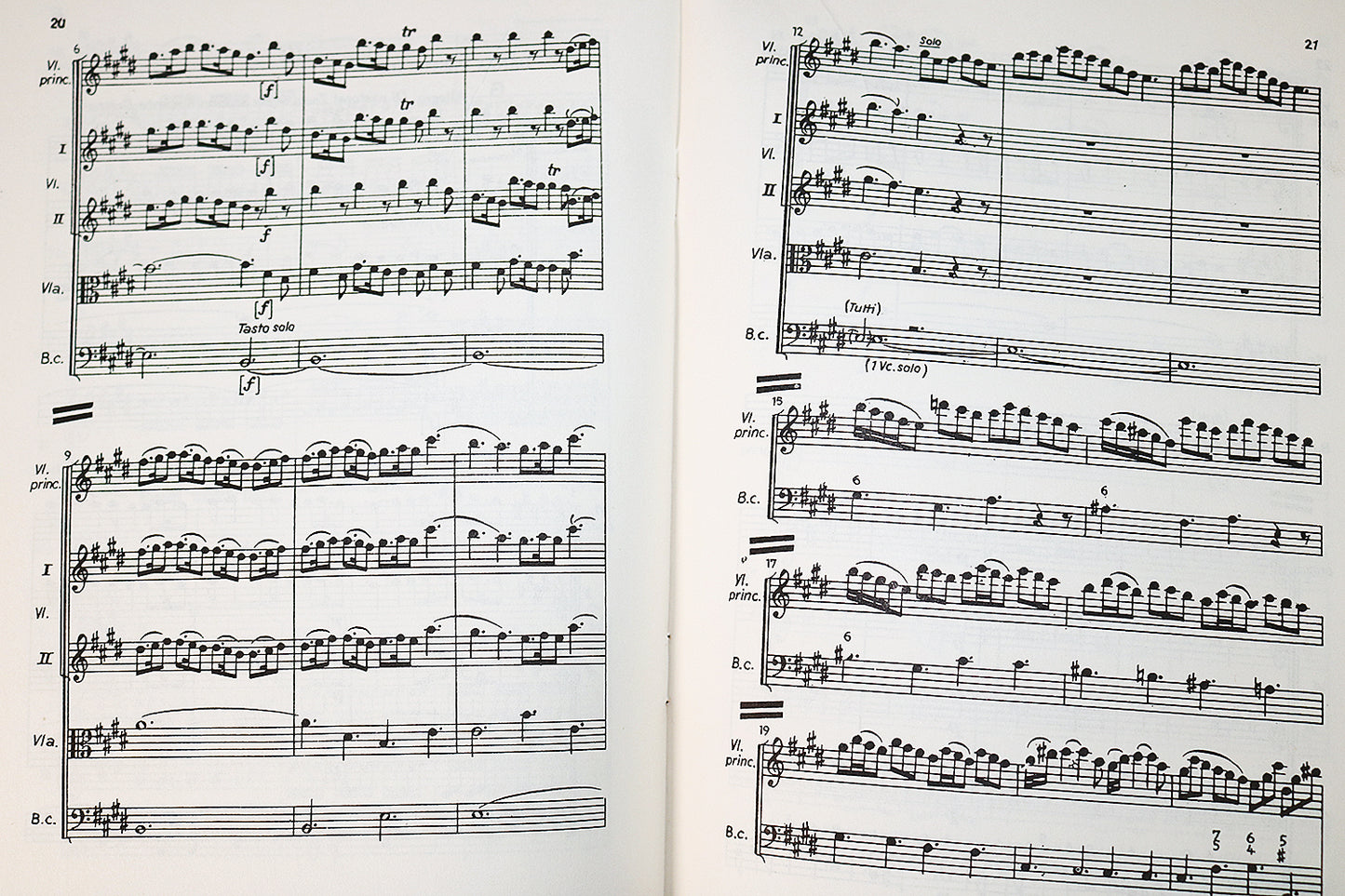 Vivaldi: The Spring, Op. 8, No. 1 (Miniature Study Score)