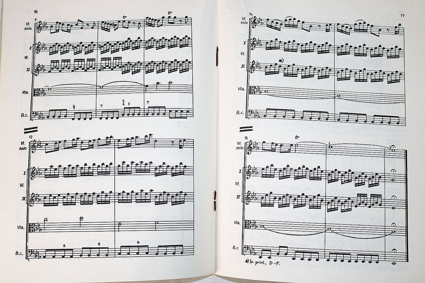 Vivaldi: The Winter, Op. 8, No. 4 (Miniature Study Score)
