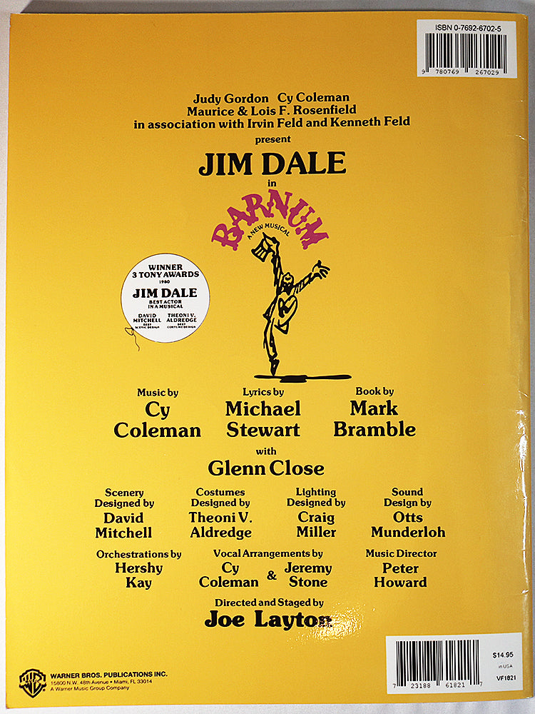 Vocal Selections from Barnum