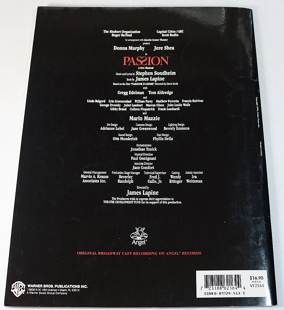 Vocal Selections from Passion